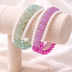 Handmade Spiral Beaded Bracelet
