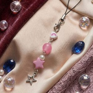 Handmade Beaded Phone Charm